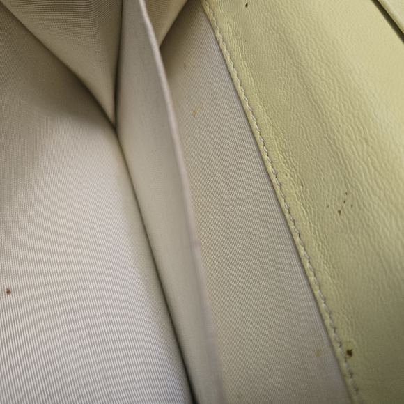 Alexander McQueen Yellow Saffiano Leather Trifold Wallet - Picture 10 of 16